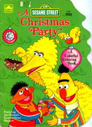 A Sesame Street Christmas Party Western Publishing 1983