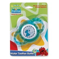 water-filled teether rattle