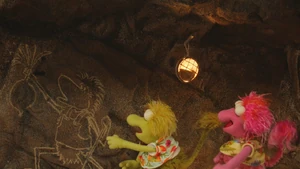  observes a Lost Fraggle painting in dedication to the radish.