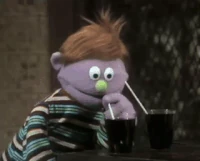 Marty drinks two sodas in Sesame Street Episode 0187