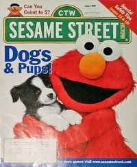 Ssmag June 1998.jpg (301 KB) puppy in the June 1998 issue of Sesame Street Magazine