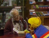 At Hooper's Store, Ernie trades his Rubber Duckie to get Bert a cigar box to put his paper clip collection in...