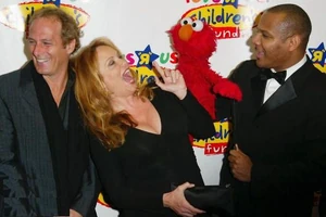 , Catherine Bach, Elmo and .
