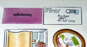 10023 zip code Shapes: Stand-Ups to Color and Share