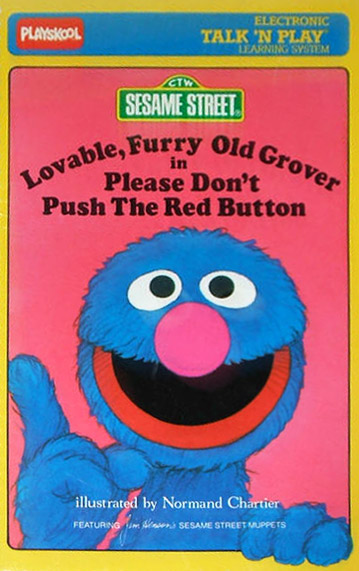 Lovable Furry Old Grover In Please Don T Push The Red Button Muppet Wiki Fandom