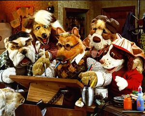 The Muppet cast of Dog City, from season 1