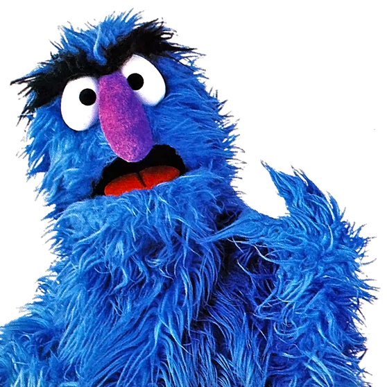 blue muppet characters