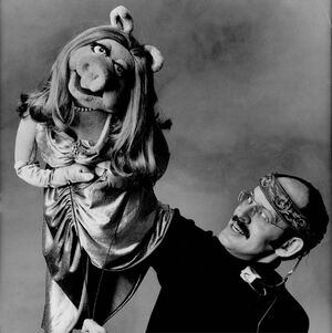 Frank Oz and Piggy