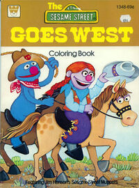 Sesame Street Goes West Joe Veno 1980 (reprint)