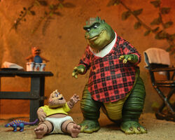 Dinosaurs action figures (NECA)
