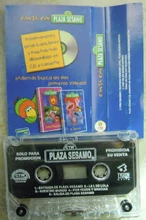 PlazaSésamoCantaconNosotros!BackCoverandCassetteTape
