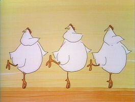 Three Waltzing Chickens