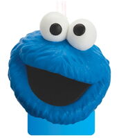 Cookie Monster candle 2011