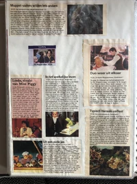 Articles from different issues from the early 1980s about various productions