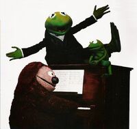 Kermit, Rowlf and Robin