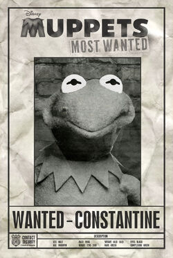 MuppetsVision3D Constantine WantedPoster