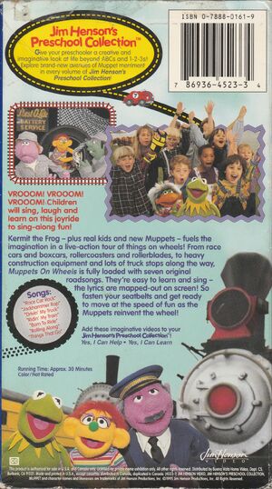 MuppetsonWheelsbackcover