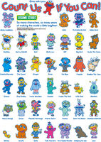 Sesame-Street.jp front page characters.