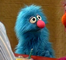 Blue Sesame Street カーミット ポスター Sesame-Street-Blind-Box-Wave-
