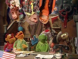 Australian (center)voiced by Spike Milligan The Muppet Show Episode 317