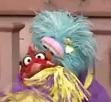 Rosita & a chickenSesame Street Episode 4019