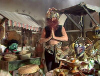 Genie of the Lamp an Arabian Nights character; played by Marty Feldman in episode 518