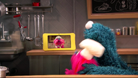 Cookie Monster's Foodie Truck: Buttermilk Biscuits with Honey