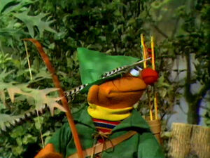 Ernie as Robin Hood