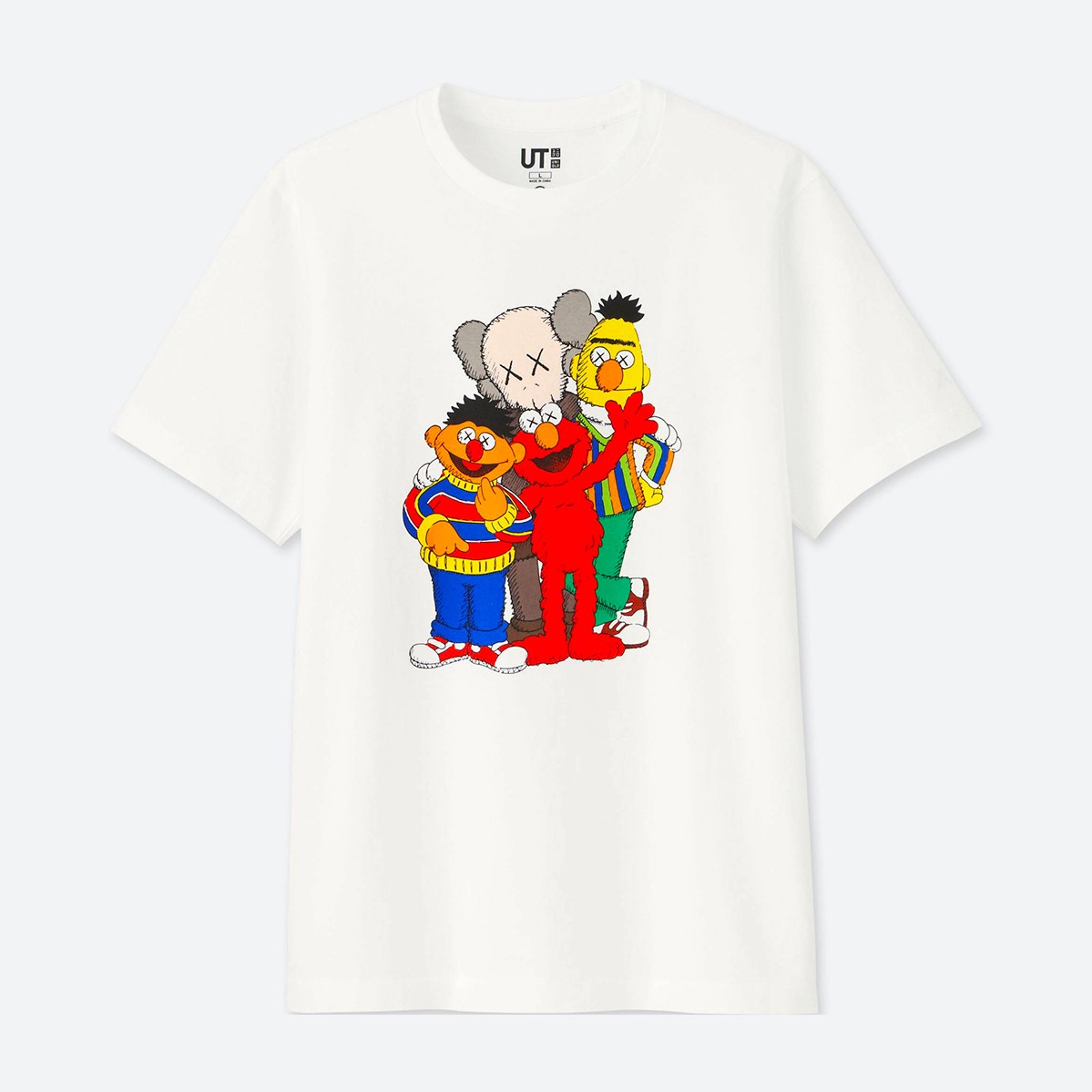 Kaws x uniqlo x sesame street crewneck new arrivals