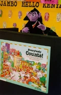 Count von Count talks at Bruce-Monroe Elementary School in Washington DC