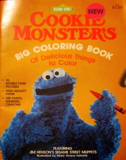 Sesame Street coloring books (Western Publishing)
