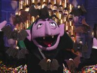 Count von Count [staccato laughter] "Ah, ah, ah!"