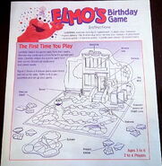 Milton bradley elmo's birthday game 6