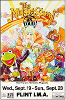 Muppet show on tour poster