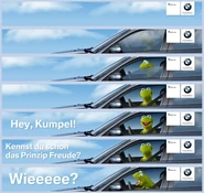 Wiki-bmw-kermit.jpg (110 KB) Flash ad of the commercial...