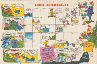 The Sesame Street 1974 Activity Calendar | Muppet Wiki | Fandom