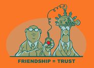 Friendship = Trust by Brian Kesinger