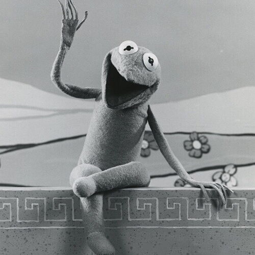 1976 kermit the store frog plush
