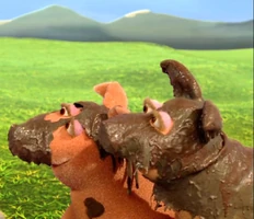 pig in Airplane the Musical