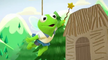 Baby Kermit as the Fairy FrogmotherMuppet Babies "Kermit's Big Show"