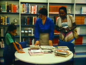 , on location to cover what librarians do.