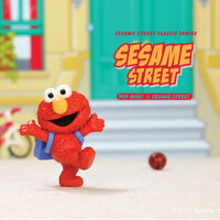 Elmo with backpack