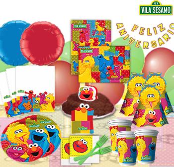 Vila Sésamo Party Supplies 