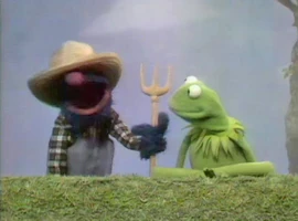 Farmer Grover from Sesame Street