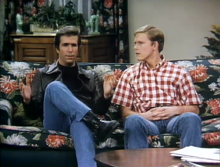 happy days tv show living room