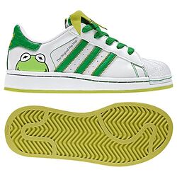 Adidas superstar kermit