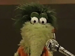 ...had unique eyelids that raised off of his eyeballs.