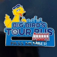 Big Bird's Tour Bus season pass member