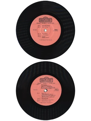 Sesame Street Music Magazine vol 1 no 4 vinyl