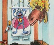 Supergrover-springcleaning.jpg (23 KB) Poster in Ernie's living room Spring Cleaning